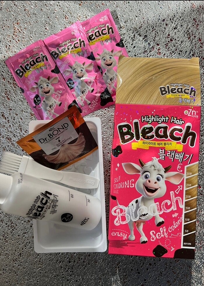 EZN Highlight Hair Bleach - Görsel 4