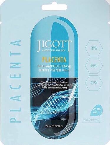 Beden Renk Jigott Placenta Real Ampoule Mask