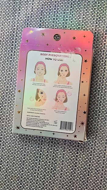 Diğer Body Prescriptions Blemish Patches