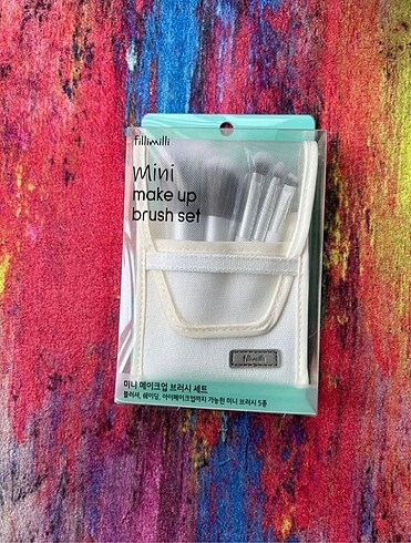 Diğer Fillimilli Mini Makeup Brush Set Beyaz