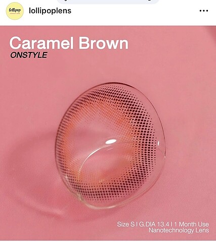 Beden Lollipop Onstyle-Caramel Brown
