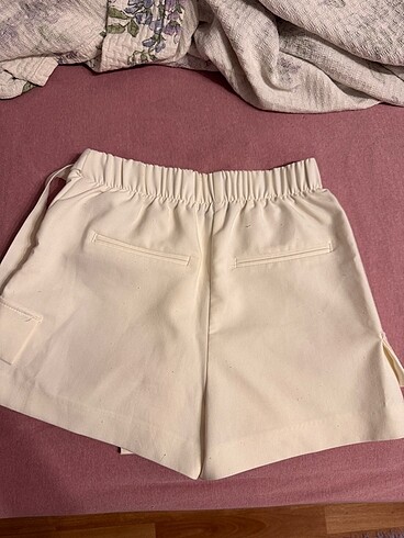 xs Beden bershka beyaz şort etek