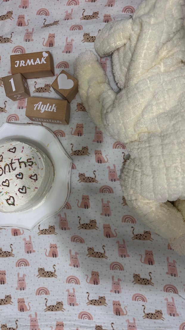 Bebek unisex Beyaz Kürklü Tulumu - Görsel 4