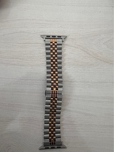 Apple watch çelik kordon 45 46 cm uyumlu