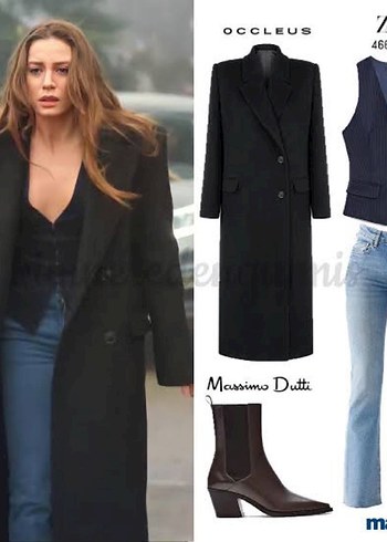 Zara Zara çizgili yelek