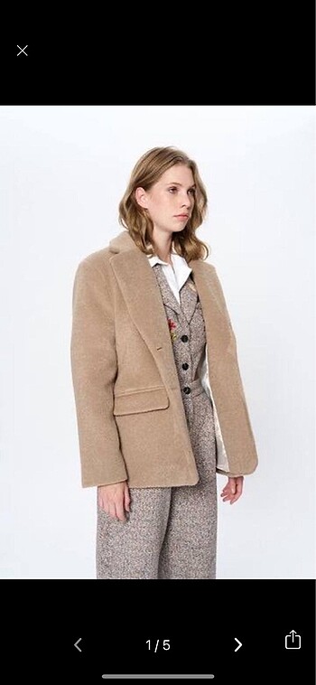 Kaşe blazer