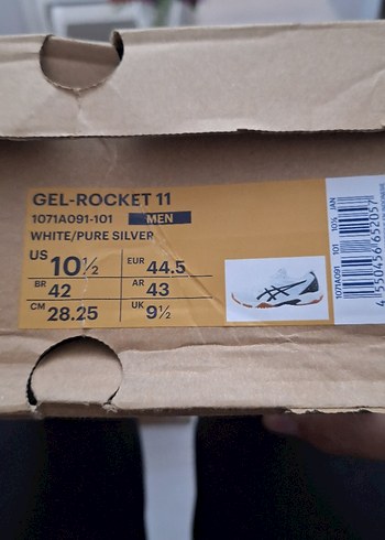 Beyaz Asics Erkek Koşu ve Antrenman Ayakkabısı - Görsel 8