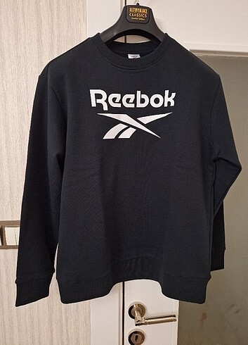 Reebok Ri Bl Fleece Crew Siyah Kadın Sweatshirt 