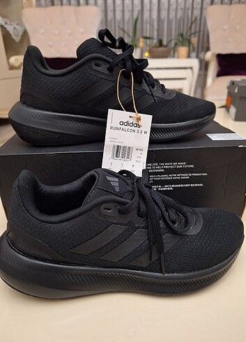 adidas Runfalcon 3.0 Kadın Siyah Koşu Ayakkabısı
