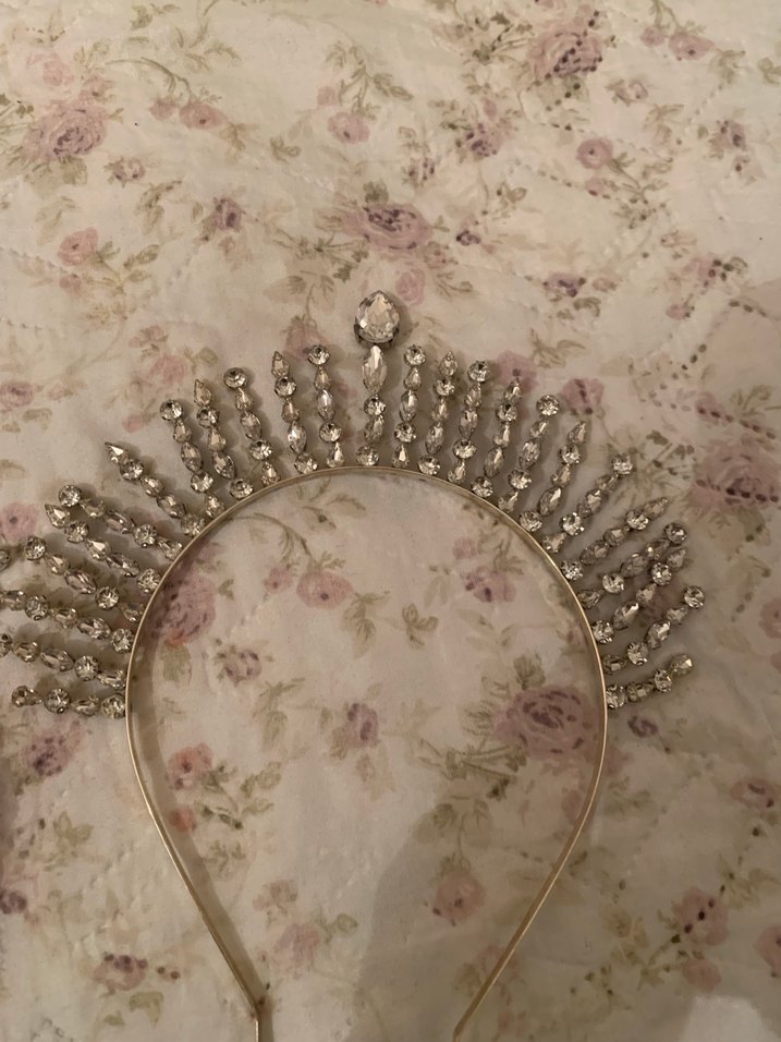 Boncuklu Vintage Bohem Taç Seti 3 adet taç - Görsel 2