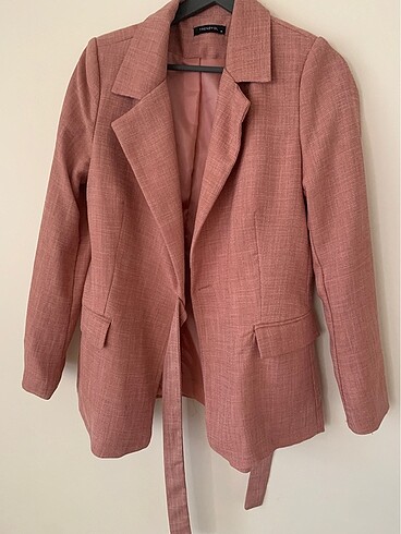 Blazer bağlamalı ceket