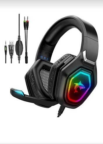 Kingboss Gamer premium 7.1 Surround Wirelles kulaklık+ mic