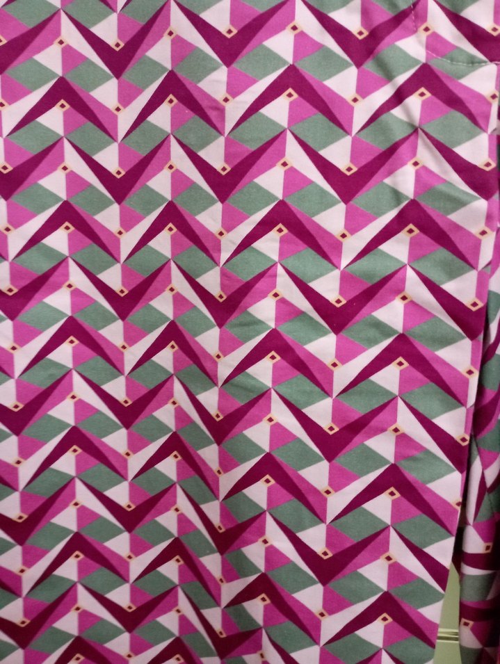 Desenli Pliseli Kadın Kumaş Pantolon - Görsel 2