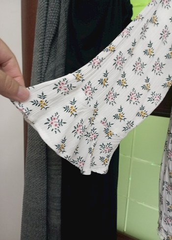 Dantel Detaylı Bohem Pamuklu Kadın Bluz - Görsel 3