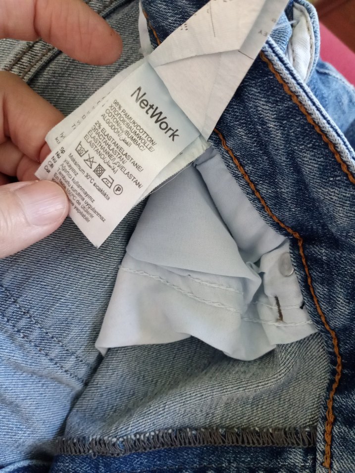 network erkek kot pantolon - Görsel 3