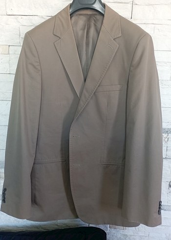 Bej Erkek Regular Fit Ceket - Görsel 2