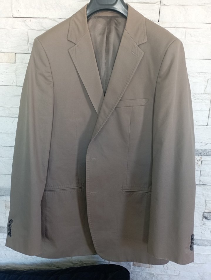 Bej Erkek Regular Fit Ceket - Görsel 2