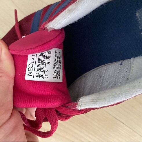 38 Beden adidas spor ayakkabı