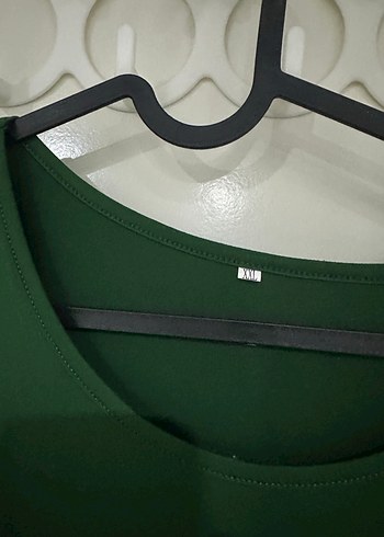 Bohem Kemerli Uzun Yeşil Elbise - Görsel 4