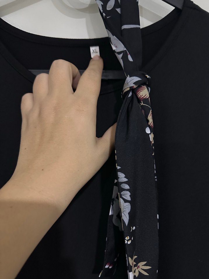 Çiçek Desenli Midi Kadın Elbise - Görsel 3