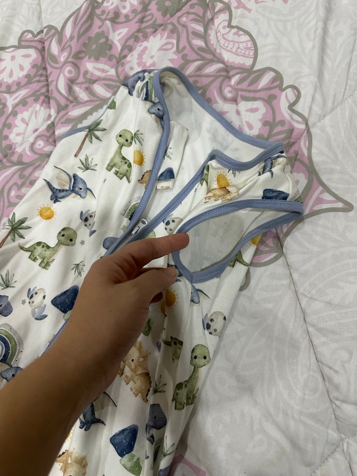 Çocuklar için Dinozor Desenli Uyku Tulumu - Görsel 4