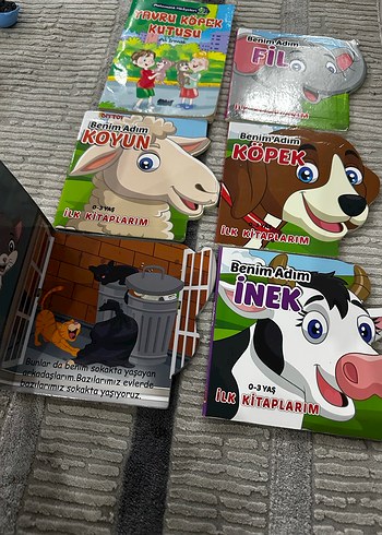 Benim Adım Hayvanlar İlk Kitaplar Seti - Görsel 2