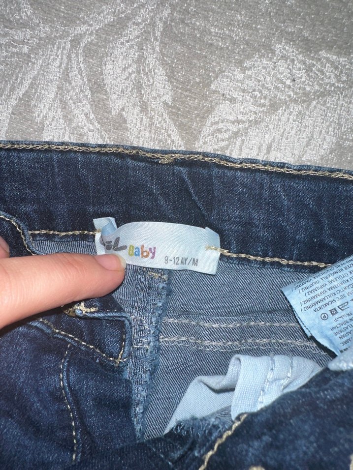 Erkek Çocuk Lacivert Kot Pantolon - Görsel 2