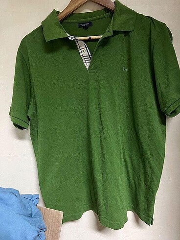 Yeşil Burberry Polo Yaka tshirt