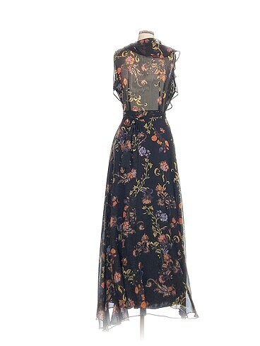 m Beden Vintage Love Uzun Elbise %70 İndirimli.