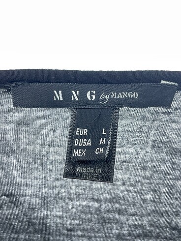 l Beden siyah Renk Mango Bluz %70 İndirimli.