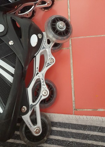 38 Beden siyah Renk Siyah Bağcıklı Erkek Spor Paten