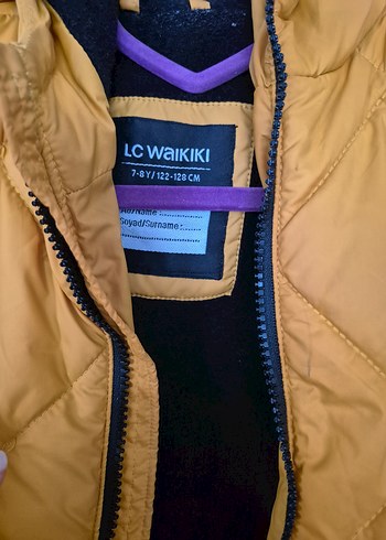 Erkek Çocuk Sarı Fermuarlı Mont - Görsel 4