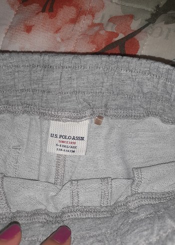 5 Yaş Beden Gri Erkek Çocuk Rahat Mini Şort