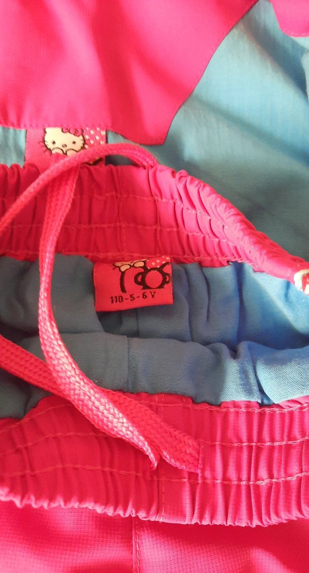 Kız Çocuk Pembe Baskılı Eşofman Takımı - Görsel 5