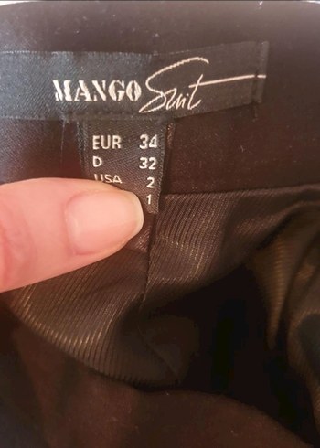 Mango Yüksek Bel İş Eteği - Görsel 4