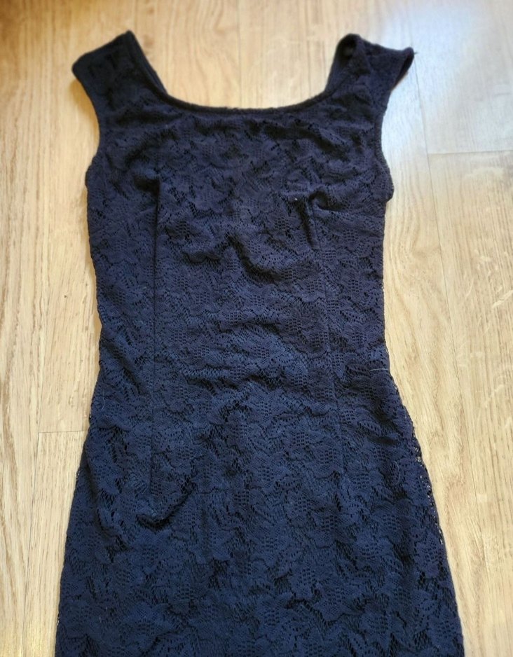 Zara Danfel Detaylı Mini Elbise - Görsel 2