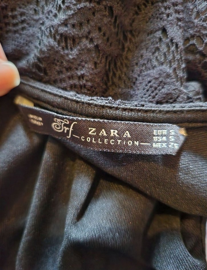 Zara Danfel Detaylı Mini Elbise - Görsel 4
