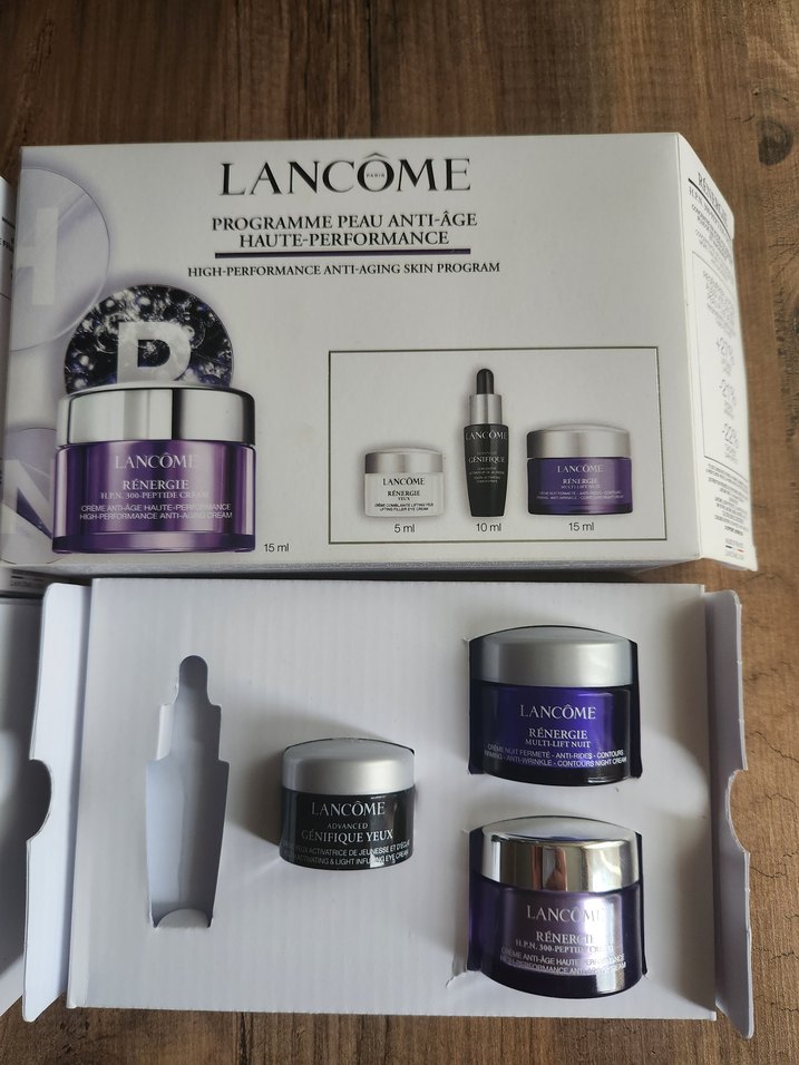 Lancôme Boş Serum Şişesi ve Krem Kutusu - Görsel 3