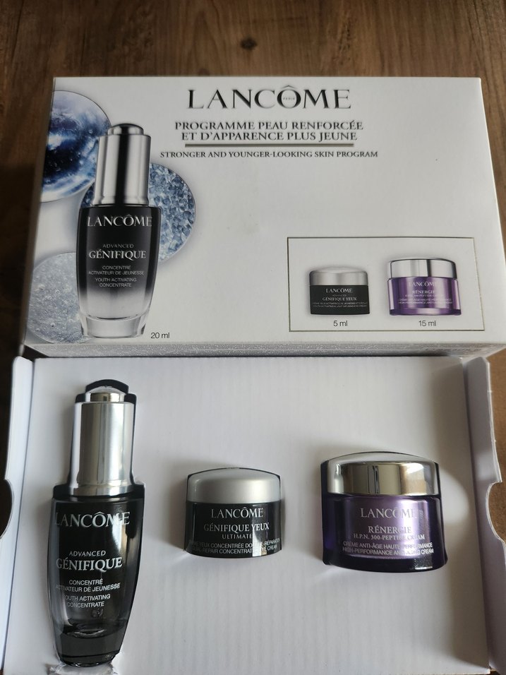 Lancôme Boş Serum Şişesi ve Krem Kutusu - Görsel 2
