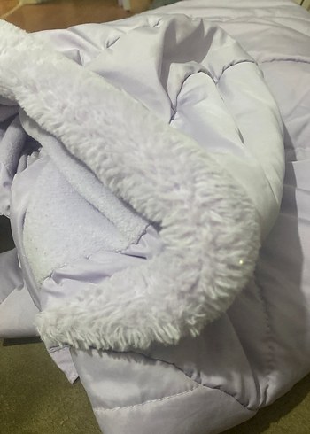 LCW kürklü kız çocuk mont - Görsel 5