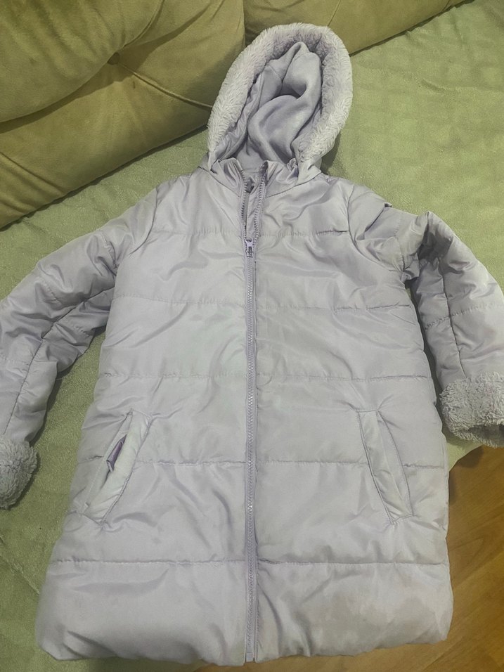 LCW kürklü kız çocuk mont - Görsel 4