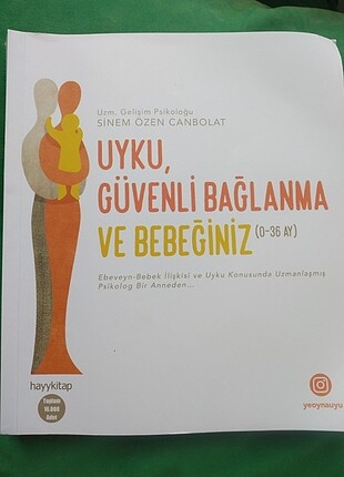Uyku güvenli bağlanma & kişisel gelişim & kitap