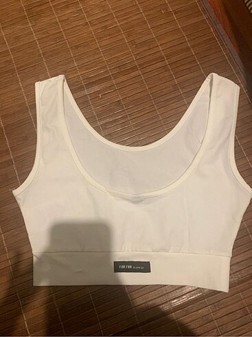 Bershka For fun crop