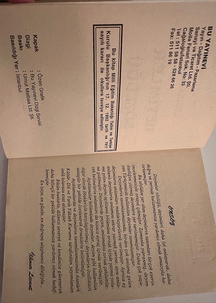 Açıklamalı Deyimler Sözlüğü - Görsel 3
