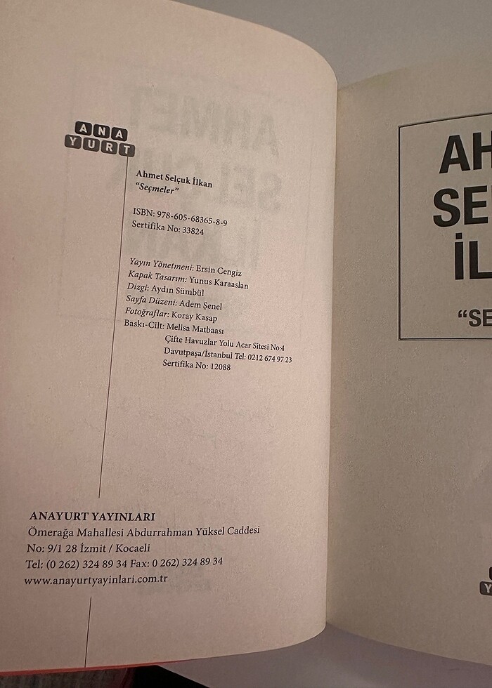 Seçmeler - Ahmet Selçuk İlkan - Görsel 4