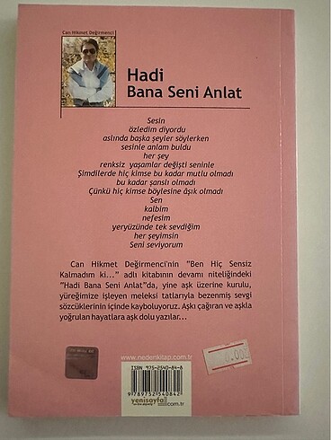 Hadi Bana Seni Anlat - Can Hikmet Değirmenci - Görsel 2