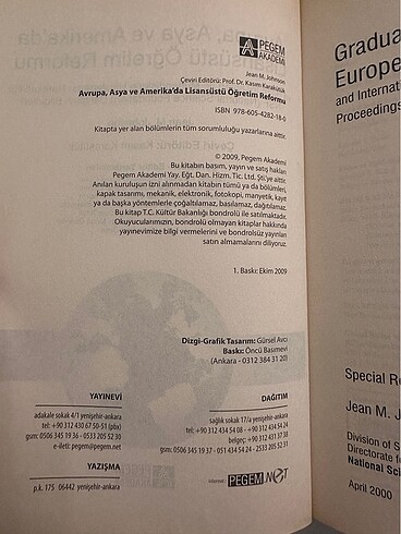 Beden Avrupa, Asya ve Amerika?da Lisansüstü Öğretim Reformu