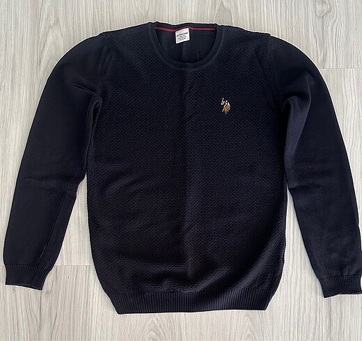 US Polo ince lacivert kazak 13-14 yaş