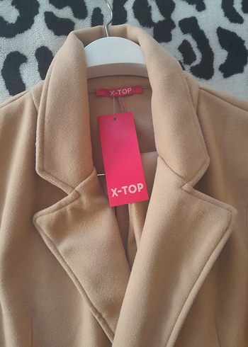 Bej Düğmeli Midi Kolsuz Kadın Yelek - Görsel 3