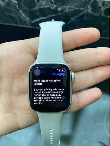 Beden camel Renk Apple Watch 9 yıldız ışığı 41mm